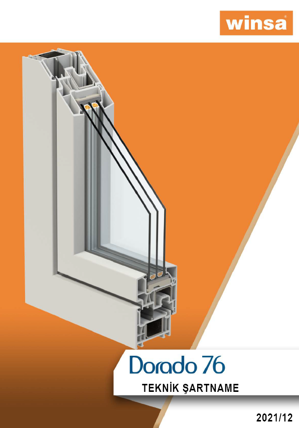 Dorado 76 teknik şartname kapağı