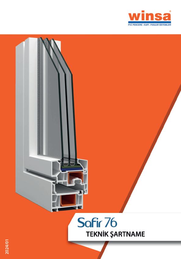 Safir 76 teknik şartname kapağı
